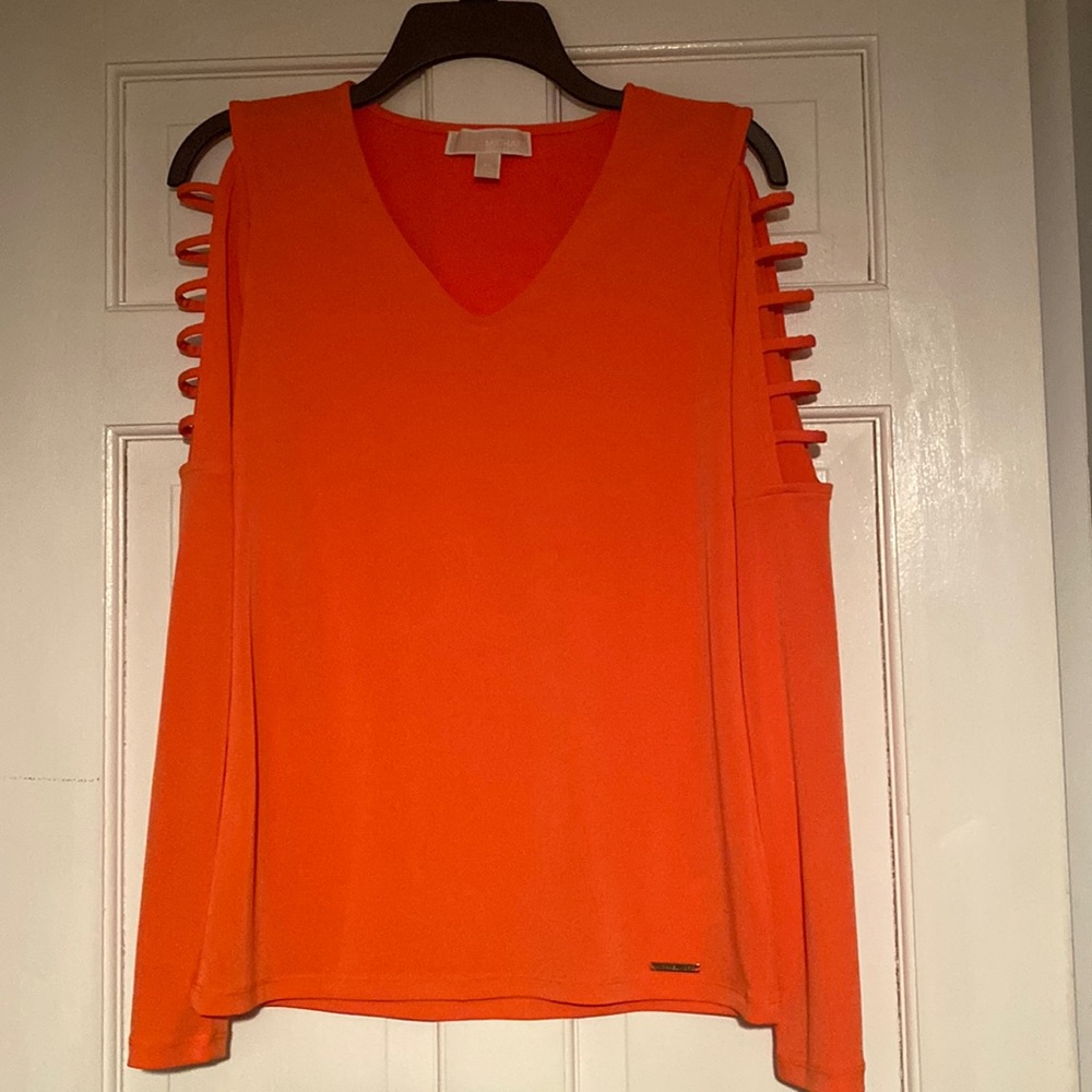Michael Kors ladder sleeve top, Sz XS